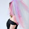 Hen Party Bride To Be Rainbow Unicorn Party Veil