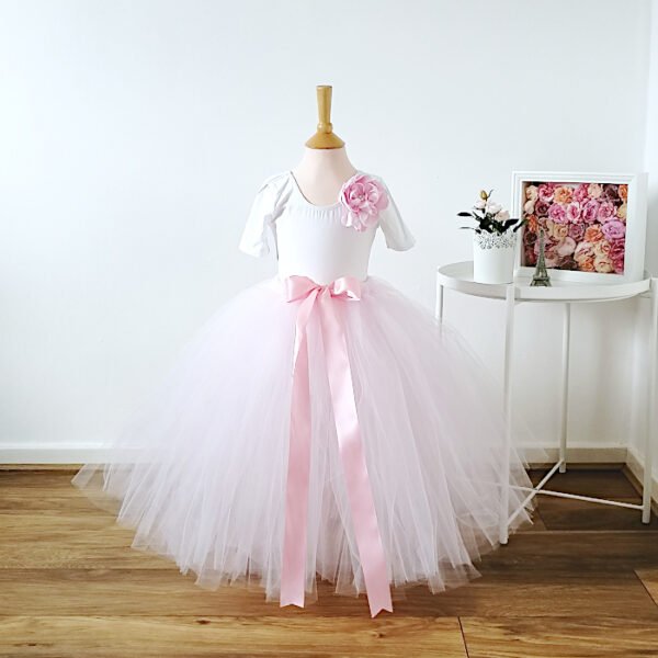 Baby Pink Tutu Skirt Girl Pink Skirt Light Pink Tulle Tutu Skirt