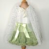 Princess Girls Sparkle Sequin Tulle Cape