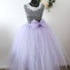 Women's Tulle Maxi Skirt With Bow Custom Made Size & Colours