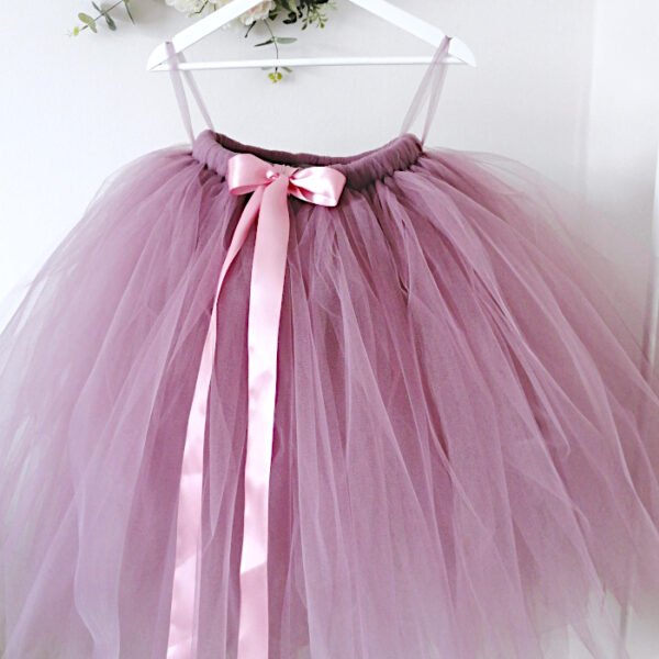 Mauve Dusty Pink Tutu Skirt