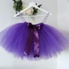 Girls Purple Tutu Skirt