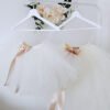 Girls Cream Tutu Skirt