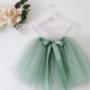Girls Sage Green Tutu Skirt