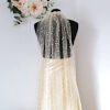 Shimmer Golden Bridal Sparkle Veil