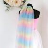 Pastel Rainbow Veil