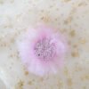 Shimmer Tulle Pink Flower Hair Clip For Girls